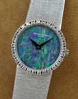 Vacheron Constantin White Gold Bracelet Watch with Diamonds and Opal Dial