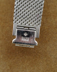 Vacheron Constantin White Gold Bracelet Watch with Diamonds and Opal Dial