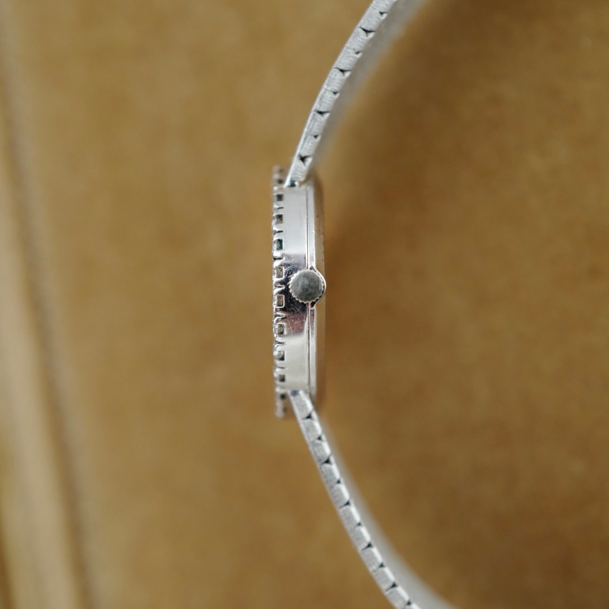 Vacheron Constantin White Gold Bracelet Watch with Diamonds and Opal Dial