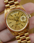 Rolex - Rolex Yellow Gold Day-Date Ref. 18038 with Warm Patina - The Keystone Watches