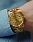 Rolex - Rolex Yellow Gold Day-Date Ref. 18038 with Warm Patina - The Keystone Watches