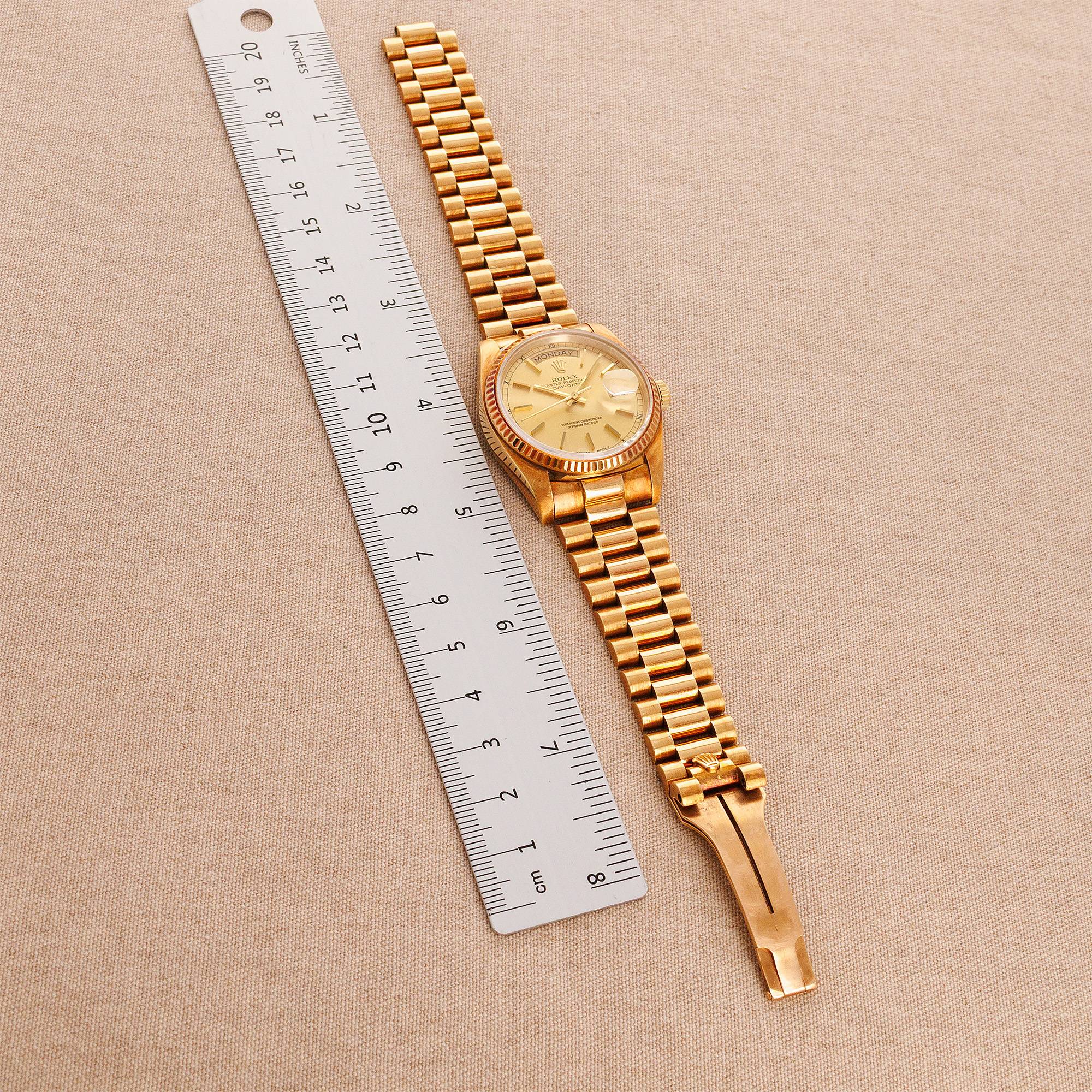 Rolex - Rolex Yellow Gold Day-Date Ref. 18038 with Warm Patina - The Keystone Watches