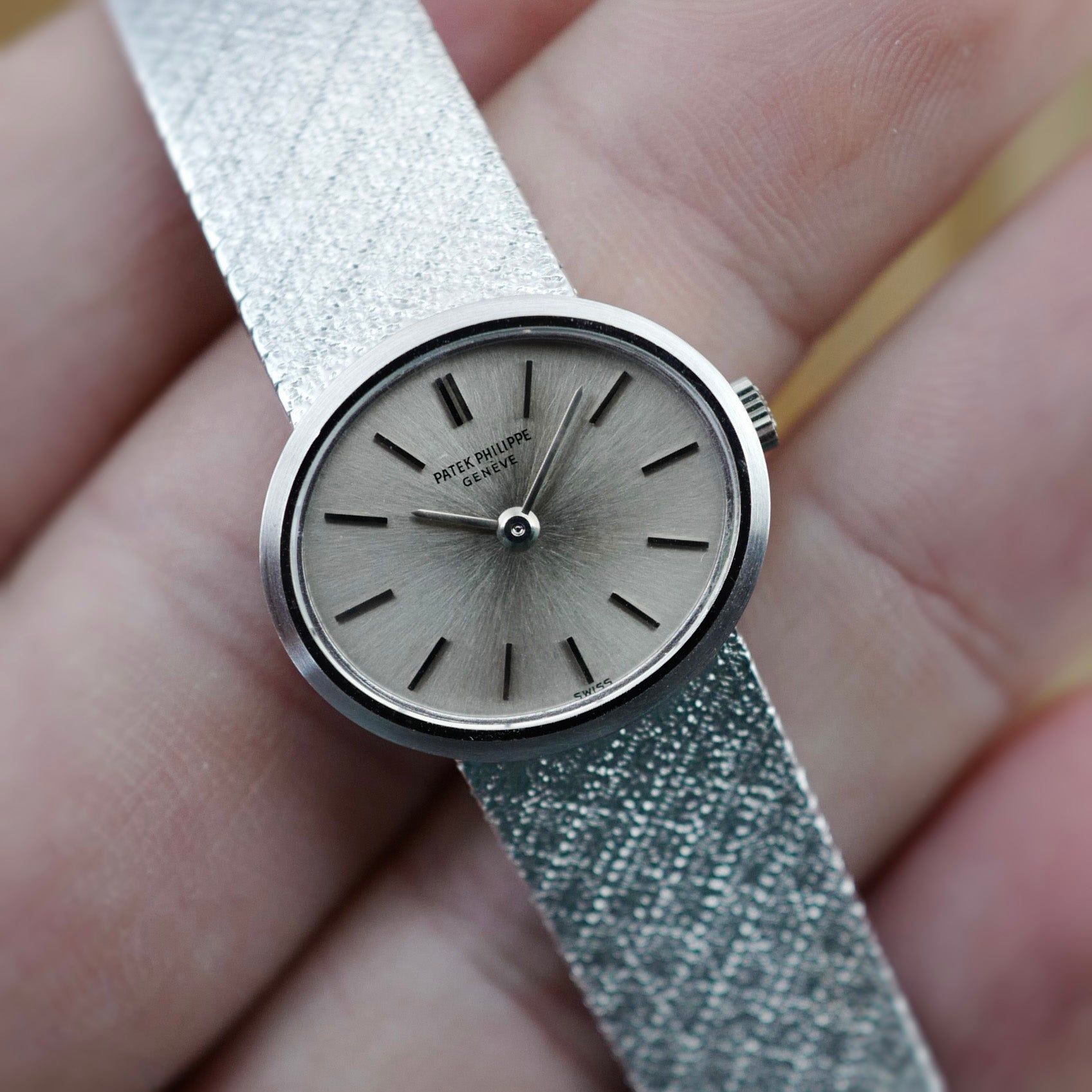 Patek Philippe - Patek White Gold Mini Ellipse Ref. 3349 - The Keystone Watches