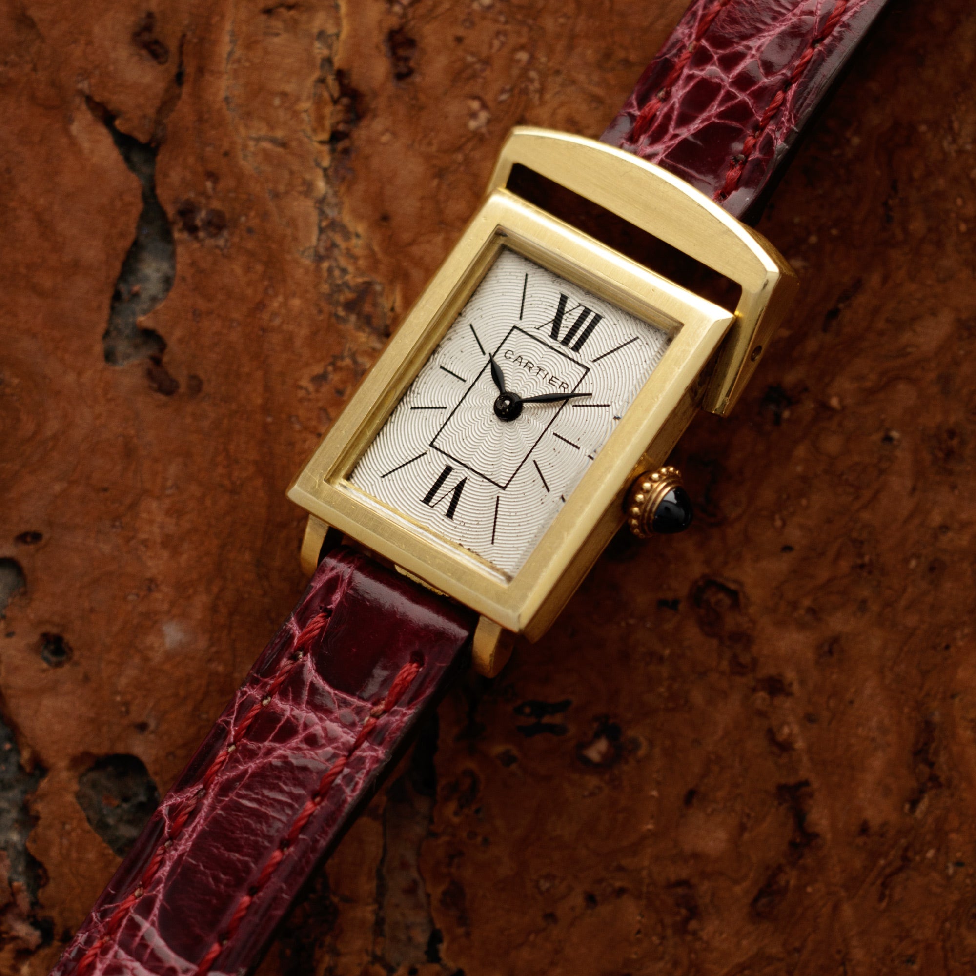Cartier Yellow Gold Tank Trapeze Watch