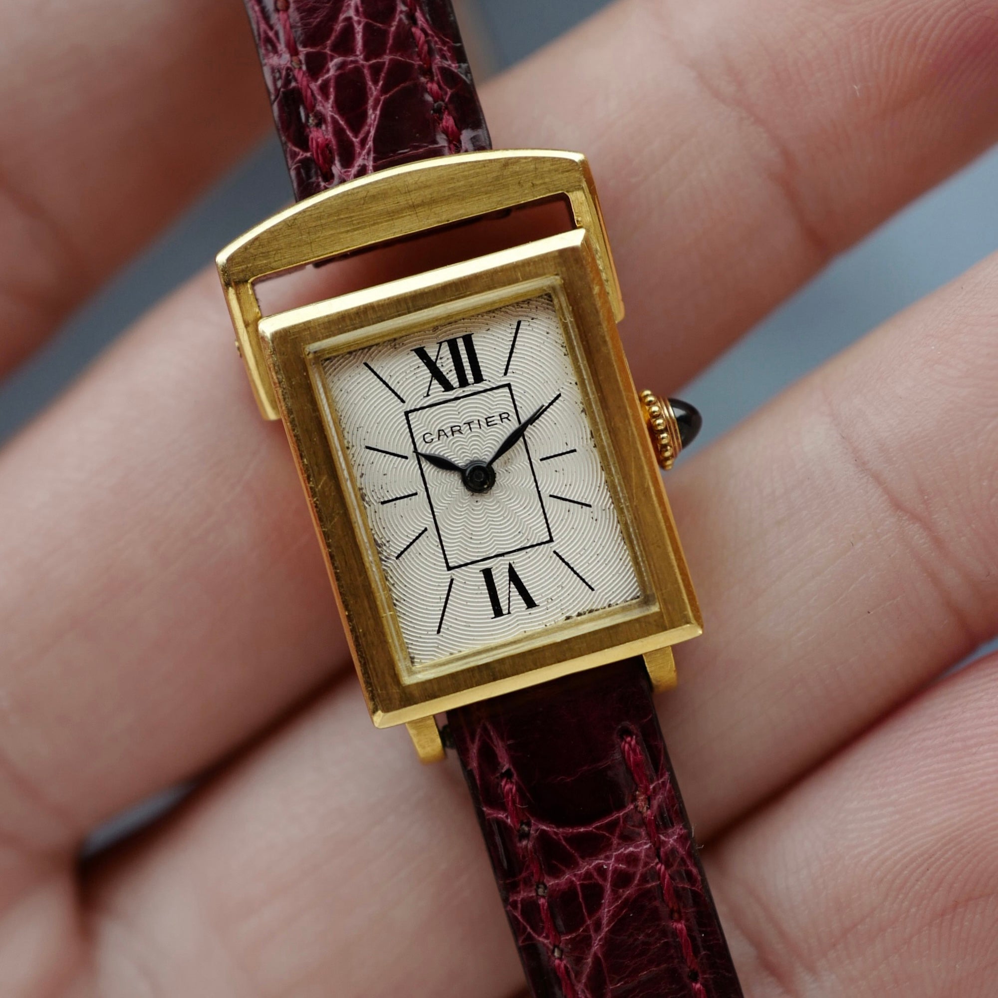 Cartier Yellow Gold Tank Trapeze Watch