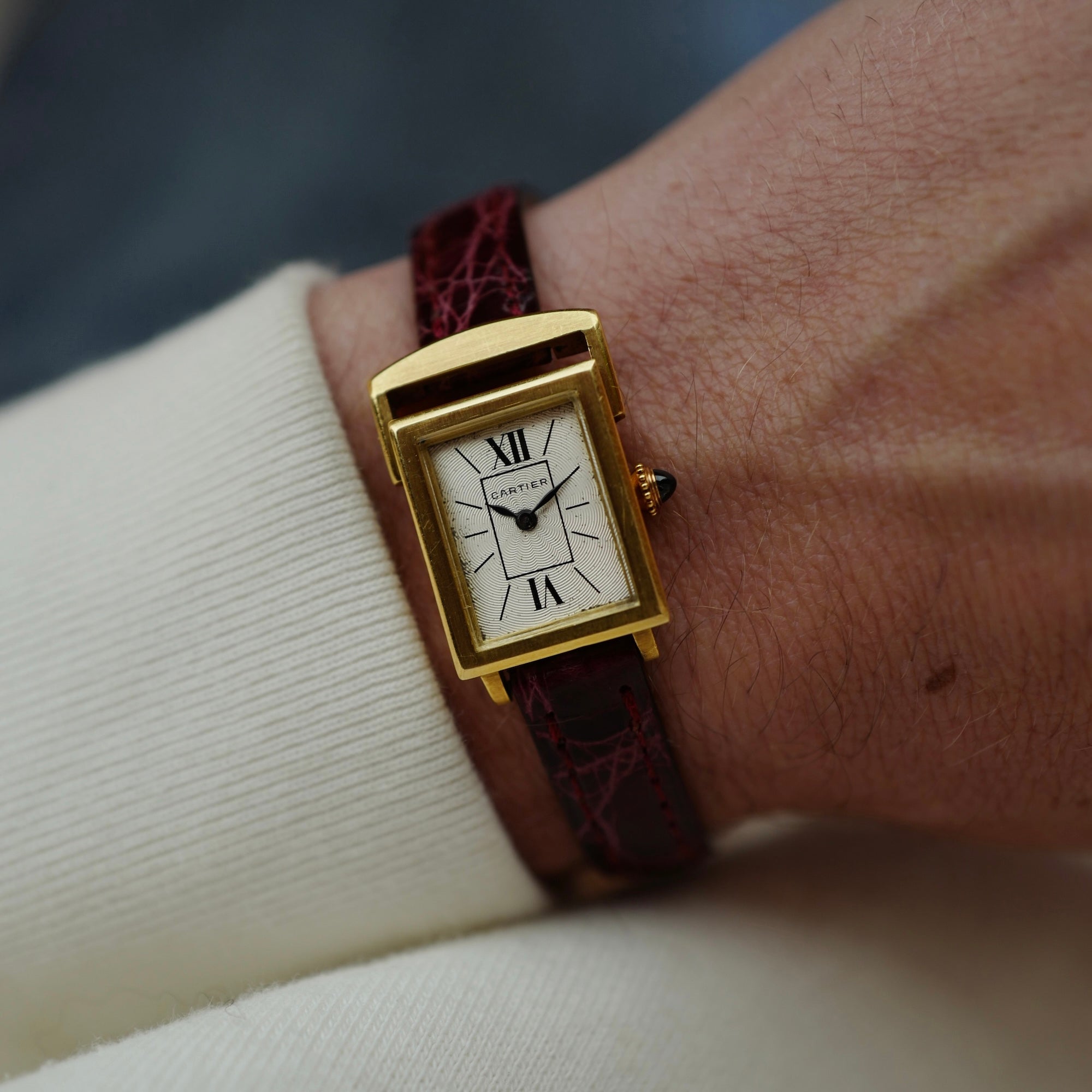 Cartier Yellow Gold Tank Trapeze Watch