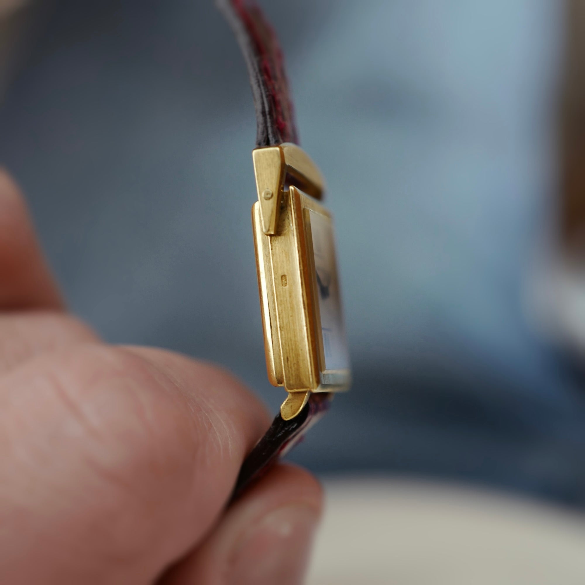 Cartier Yellow Gold Tank Trapeze Watch