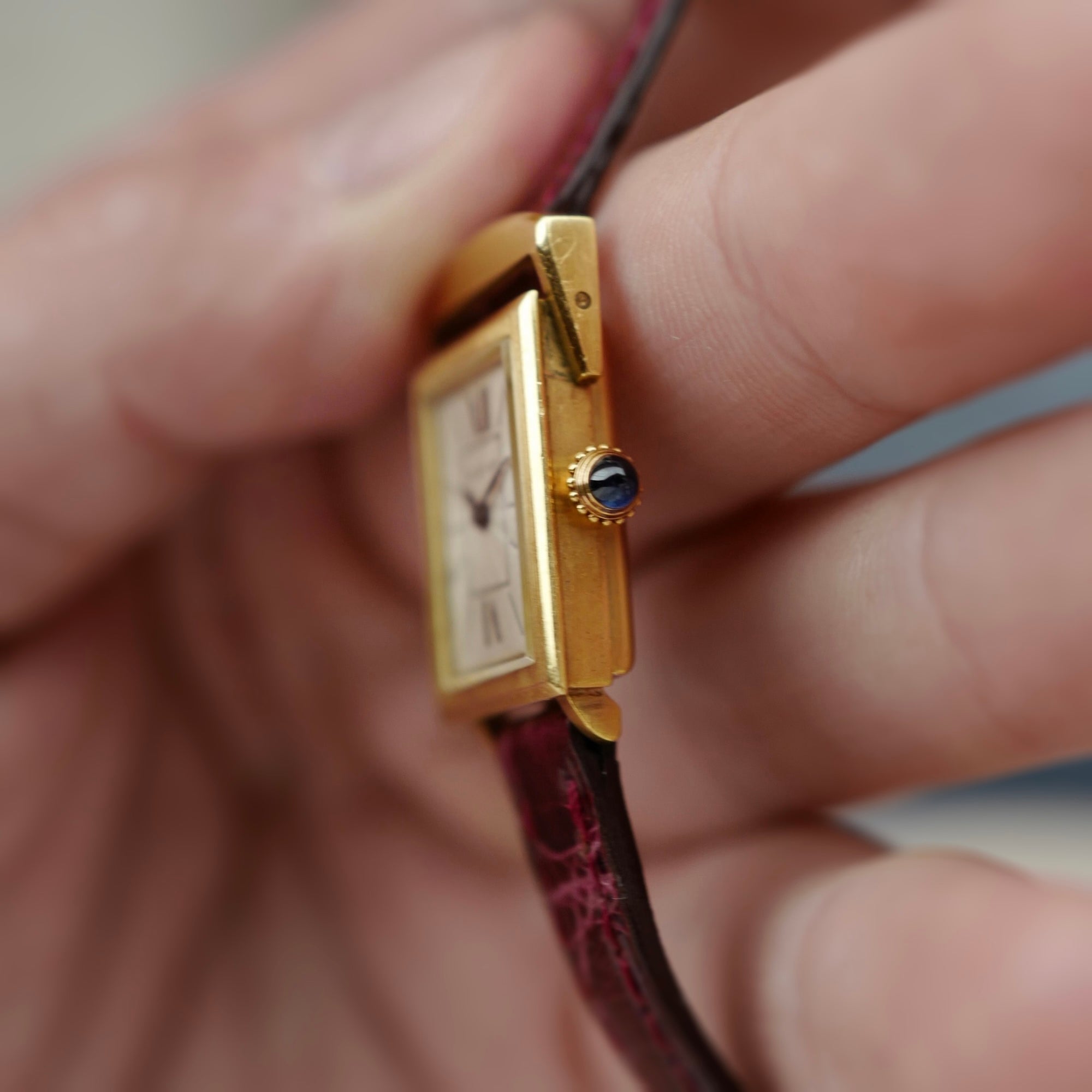 Cartier Yellow Gold Tank Trapeze Watch
