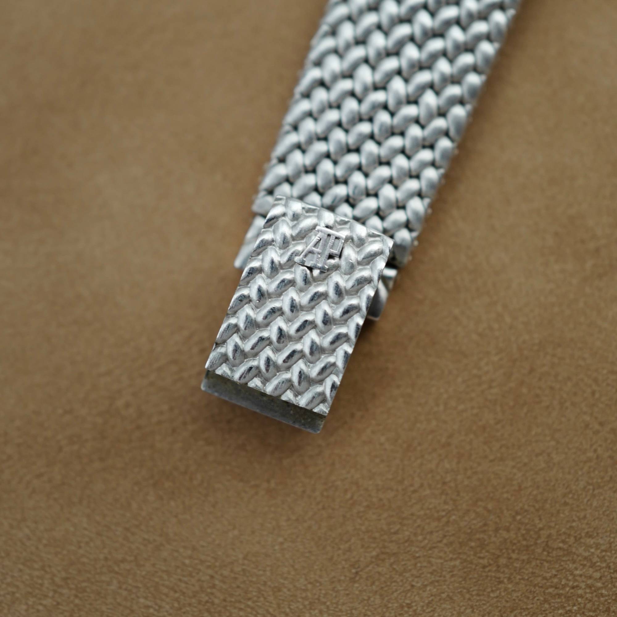 Audemars Piguet - Audemars Piguet White Gold Cobra Band Watch Ref. 56525 - The Keystone Watches