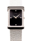 Piaget White Gold Onyx & Diamond Watch