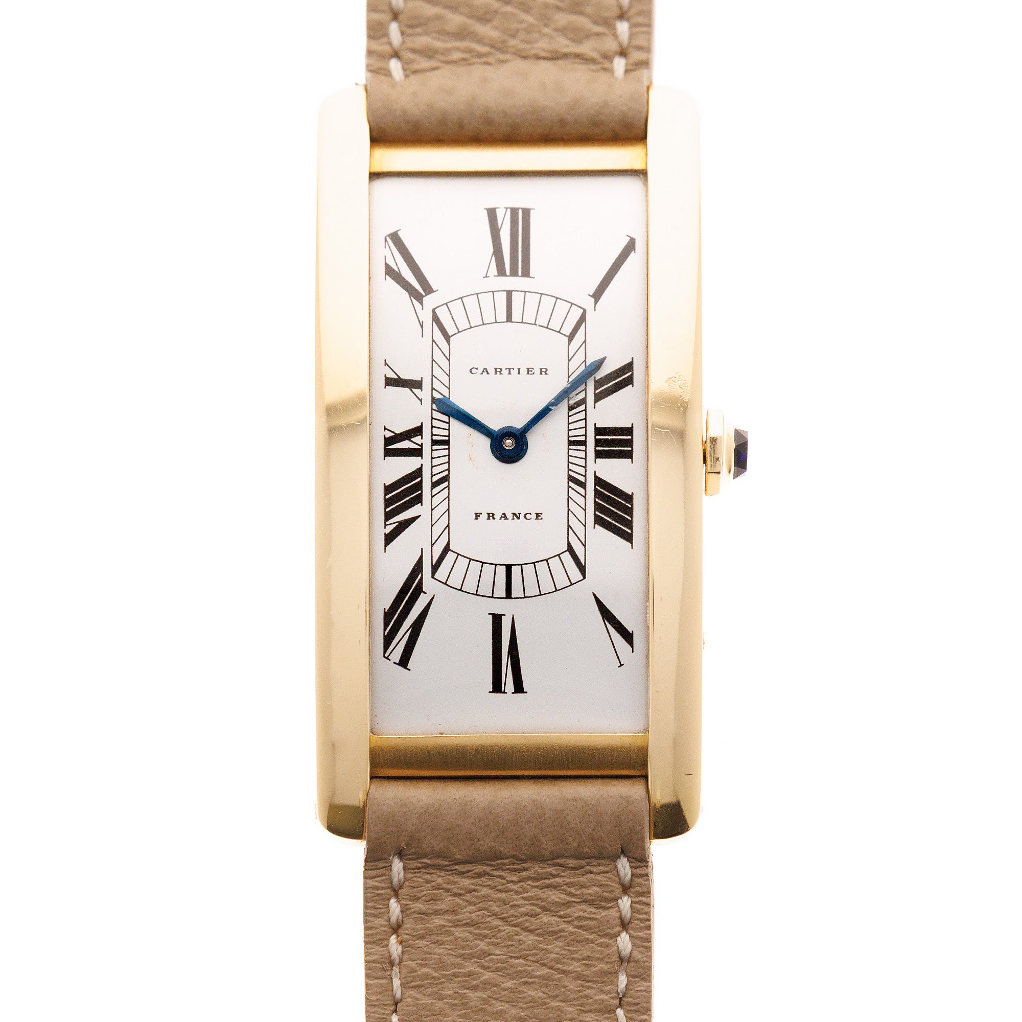 Cartier Yellow Gold Large Tank Cintree, Circa 1960s