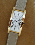 Cartier Yellow Gold Large Tank Cintree, Circa 1960s