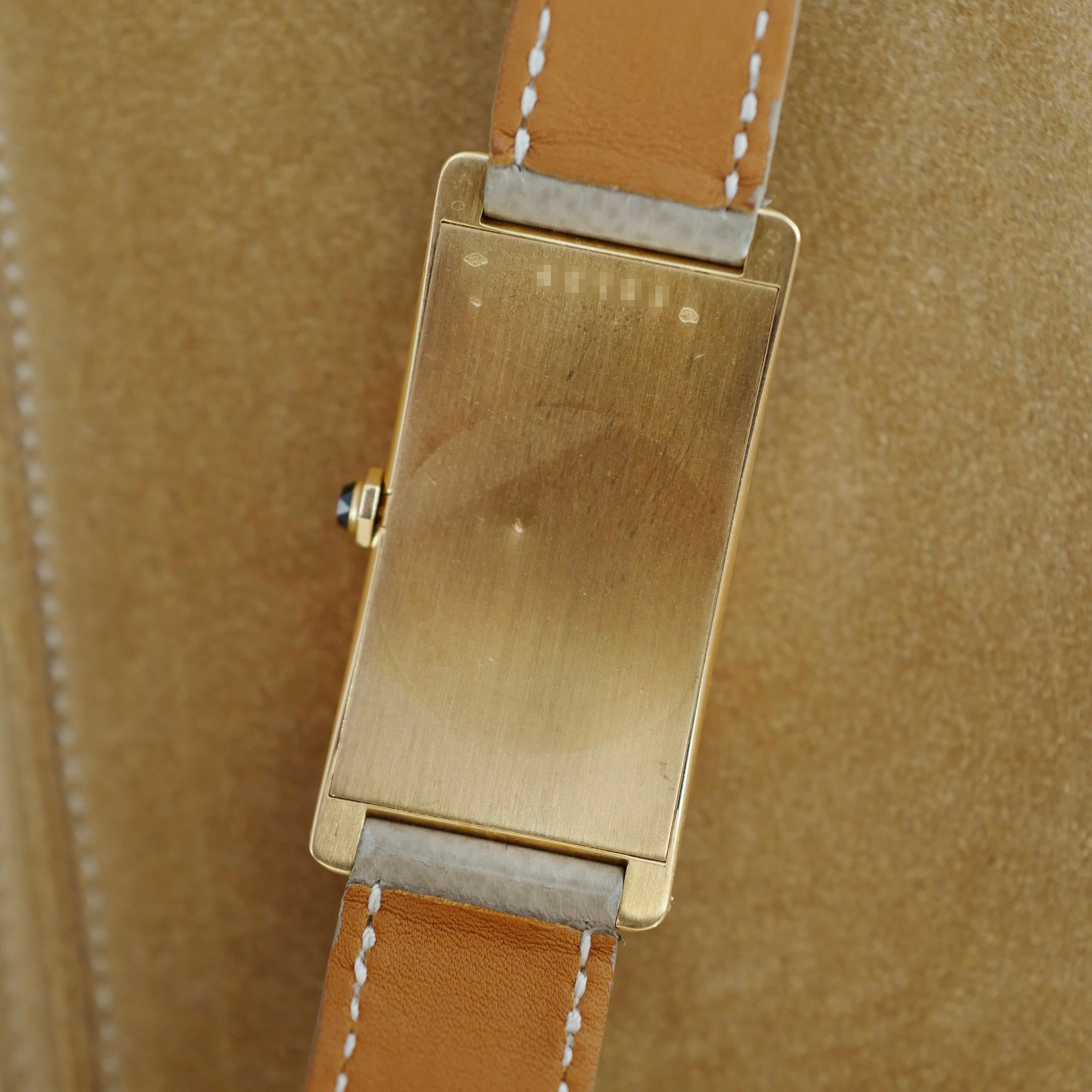 Cartier Yellow Gold Large Tank Cintree, Circa 1960s