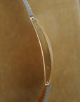 Cartier Yellow Gold Large Tank Cintree, Circa 1960s