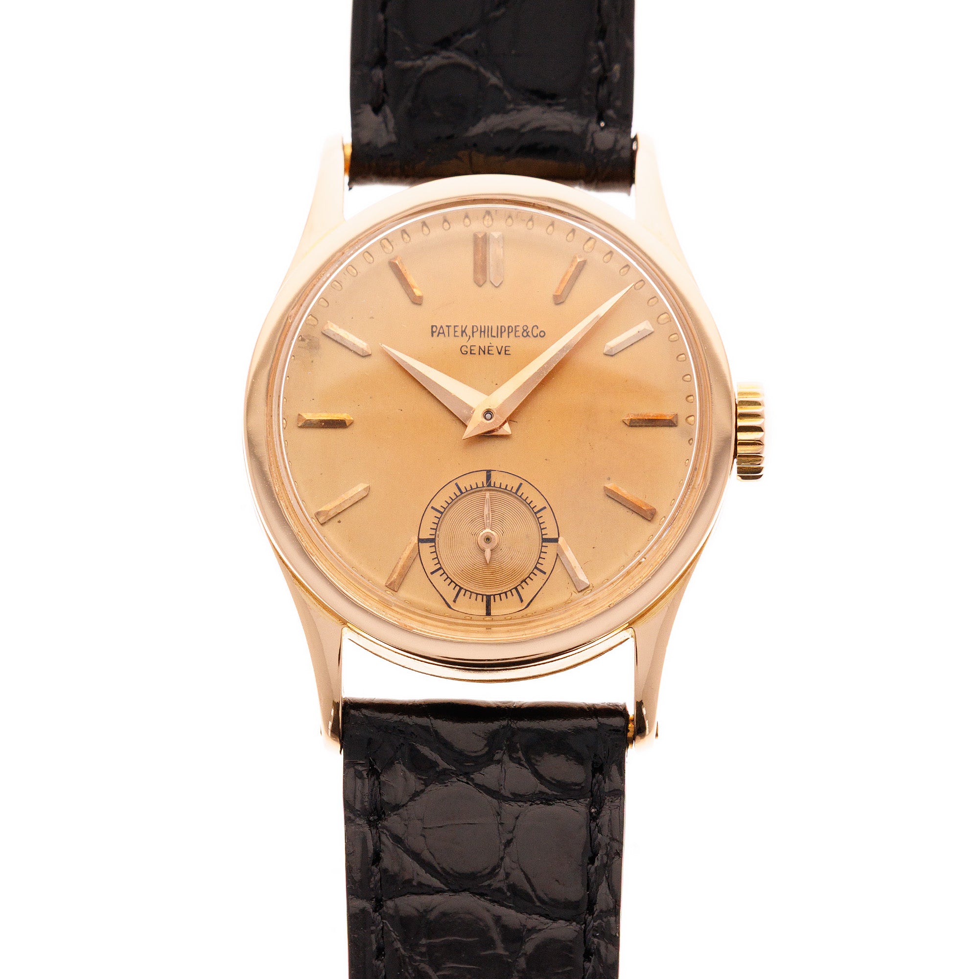 Patek Philippe - Patek Philippe Rose Gold Calatrava Watch Ref. 96 - The Keystone Watches