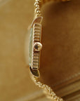 Patek Philippe - Patek Philippe Rose Gold Square Watch Ref. 2472 with Ribbed Fluted Case and Bracelet - The Keystone Watches