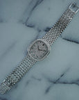 Audemars Piguet White Gold Watch with Pave Diamonds and Emeralds