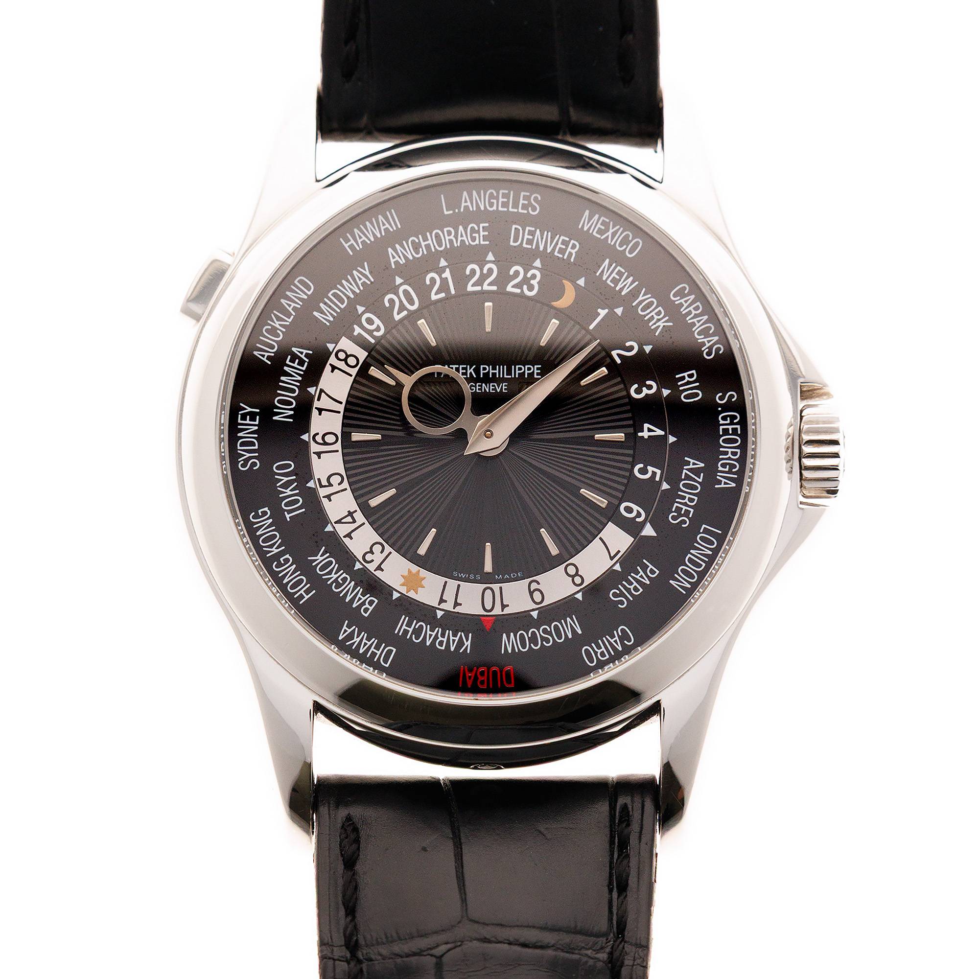 Patek Philippe - Patek Philippe Platinum World Time Ref. 5130, Dubai Edition - The Keystone Watches