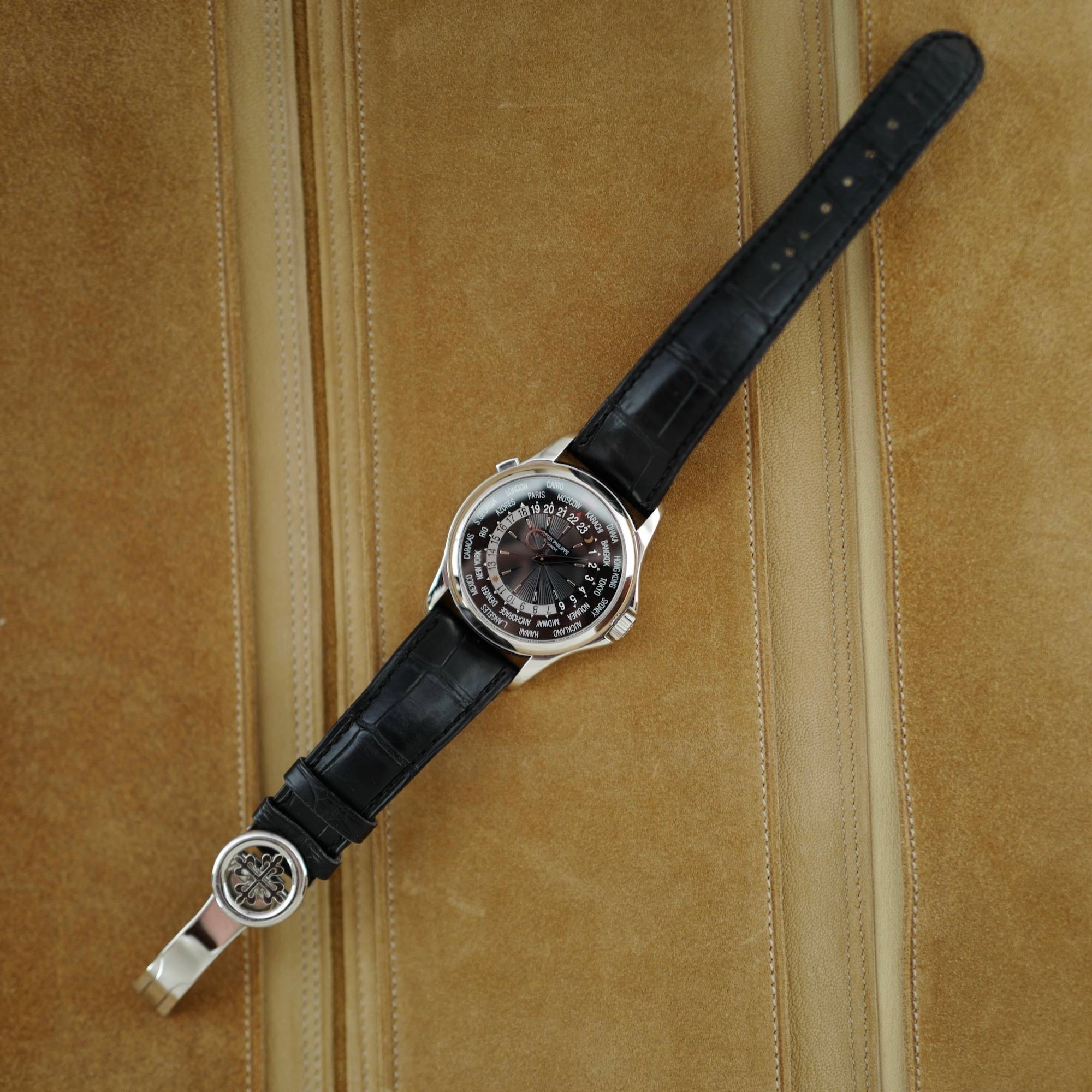 Patek Philippe - Patek Philippe Platinum World Time Ref. 5130, Dubai Edition - The Keystone Watches