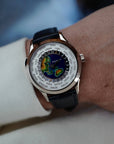 Patek Philippe - Patek Philippe White Gold World Time Enamel Watch Ref. 5231 - The Keystone Watches