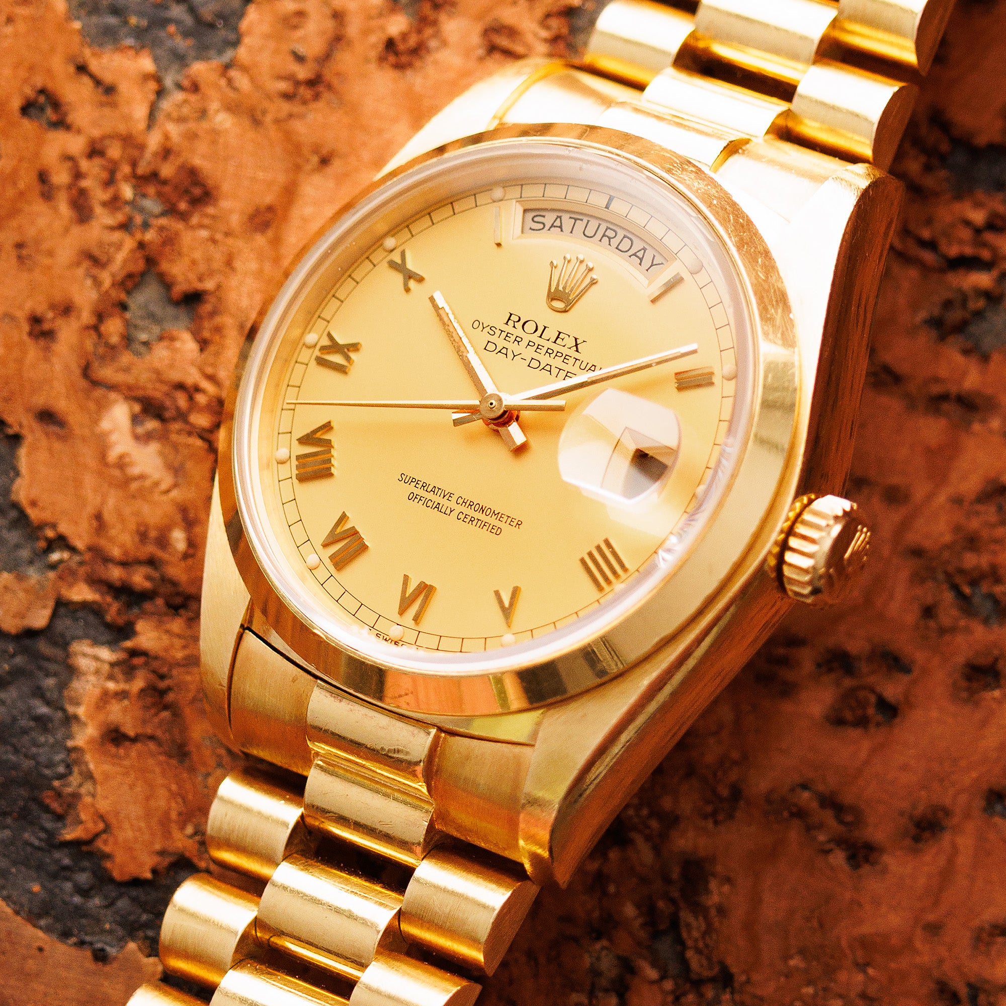 Rolex - Rolex Yellow Gold Day Date Ref. 18208 - The Keystone Watches