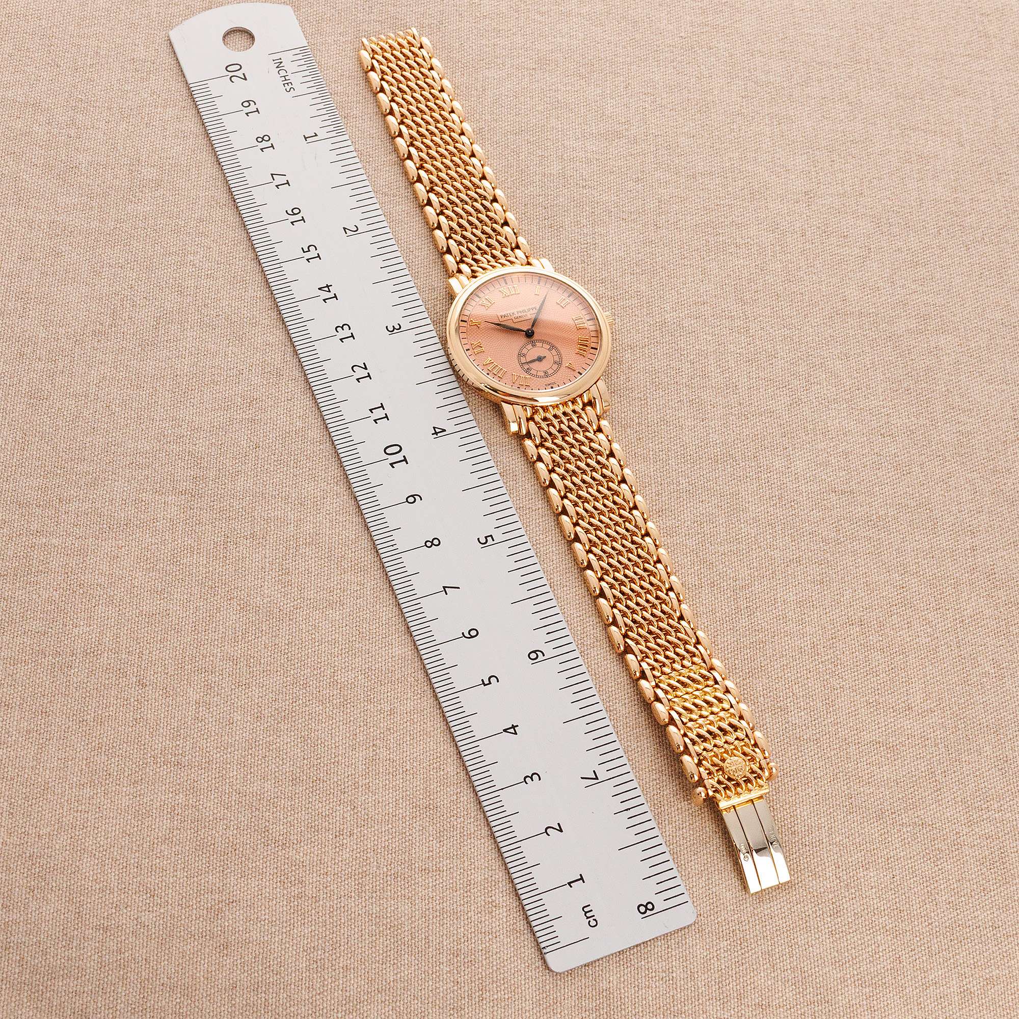 Patek Philippe - Patek Philippe Rose Gold Calatrava Ref. 5022 on Bracelet - The Keystone Watches