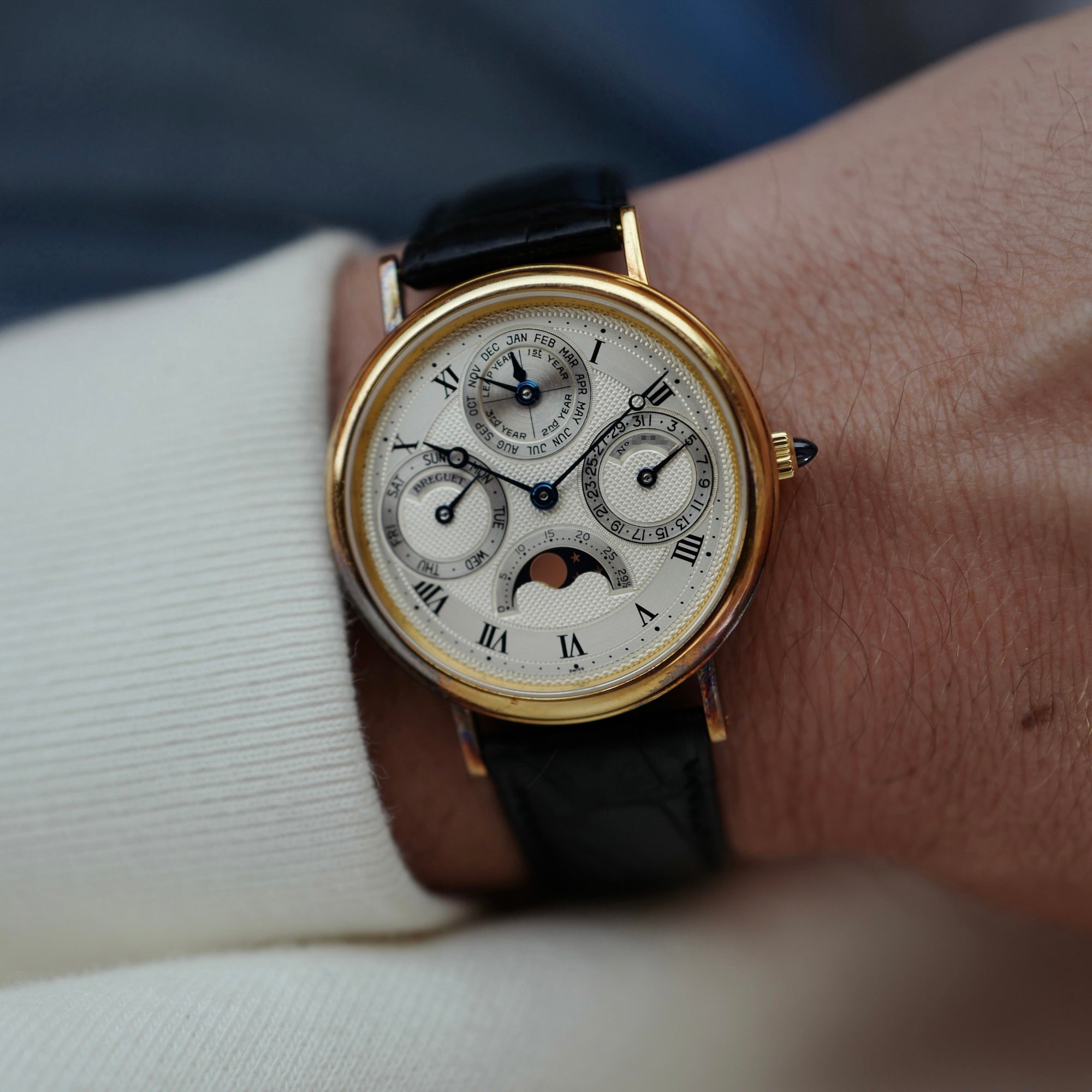 Breguet Yellow Gold Perpetual Calendar Watch Ref. 3050BA, Early Series
