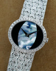 Piaget - Piaget White Gold Watch Ref. 9806 with Onyx & Mother of Pearl - The Keystone Watches