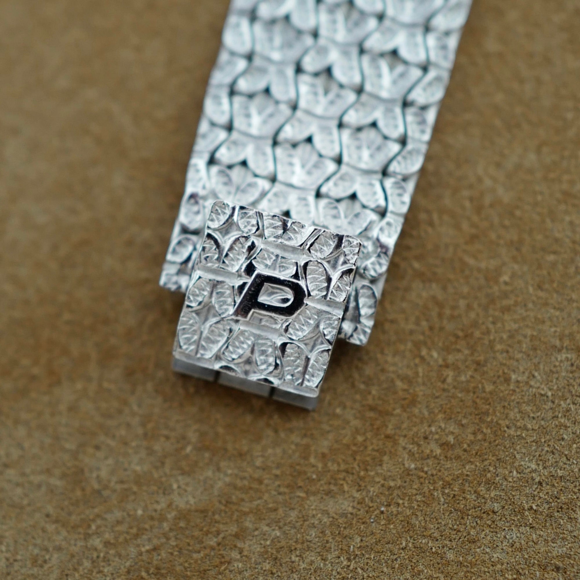 Piaget - Piaget White Gold Watch Ref. 9806 with Onyx & Mother of Pearl - The Keystone Watches