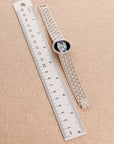 Piaget - Piaget White Gold Watch Ref. 9806 with Onyx & Mother of Pearl - The Keystone Watches