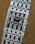 Piaget White Gold Dancer Ref. 80131 with Factory Diamonds on Band