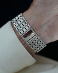 Piaget White Gold Dancer Ref. 80131 with Factory Diamonds on Band