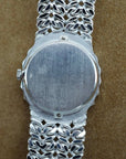 Piaget White Gold Ladies Lapis Dial Diamond Bezel Watch Ref. 9338