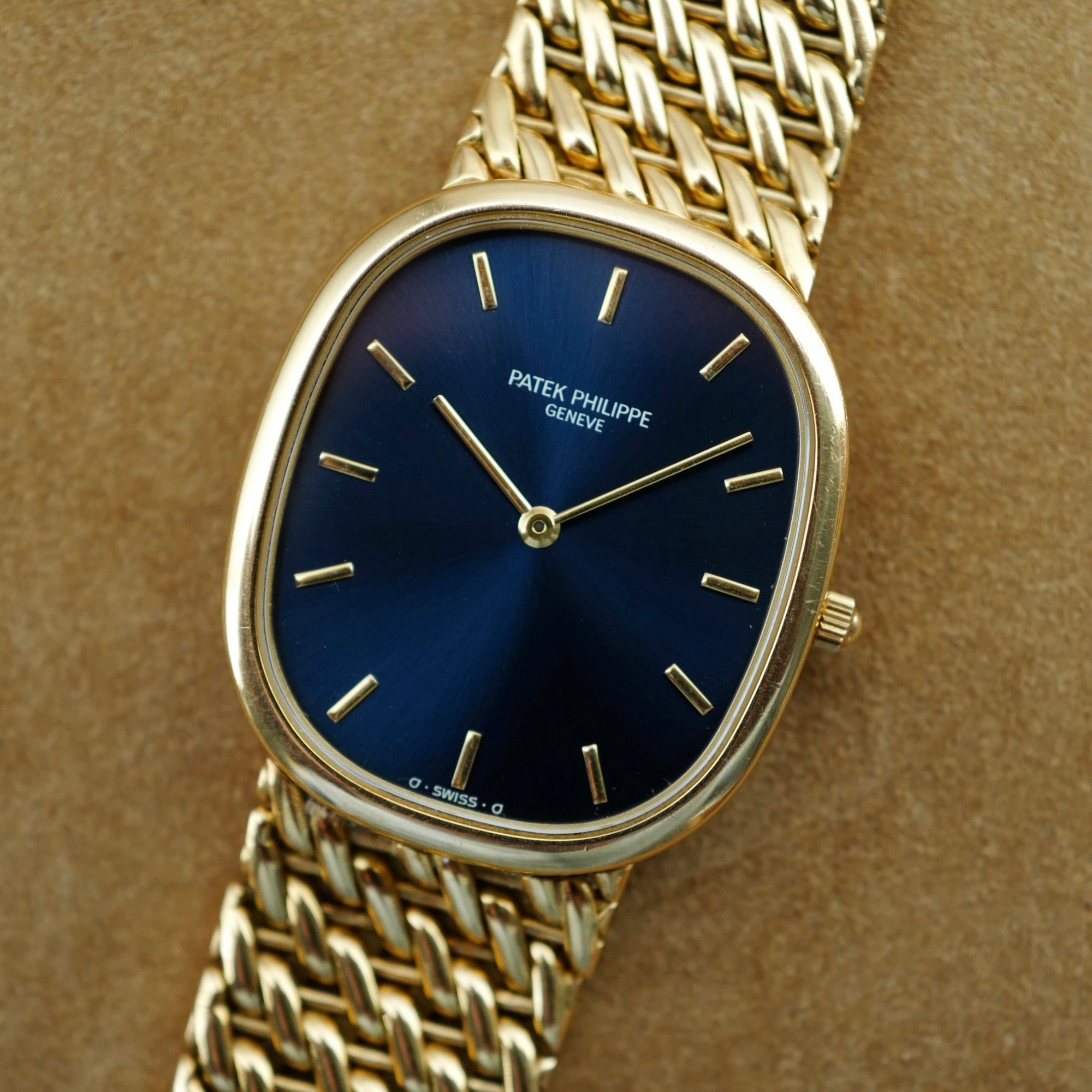 Patek Philippe Yellow Gold Automatic Ellipse Ref. 3738