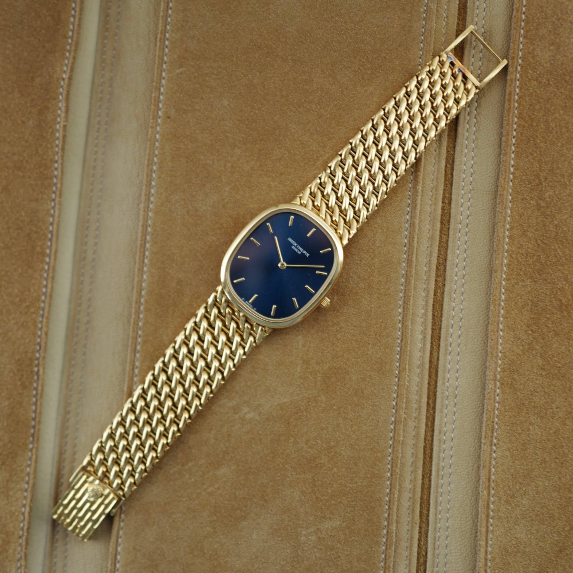 Patek Philippe Yellow Gold Automatic Ellipse Ref. 3738