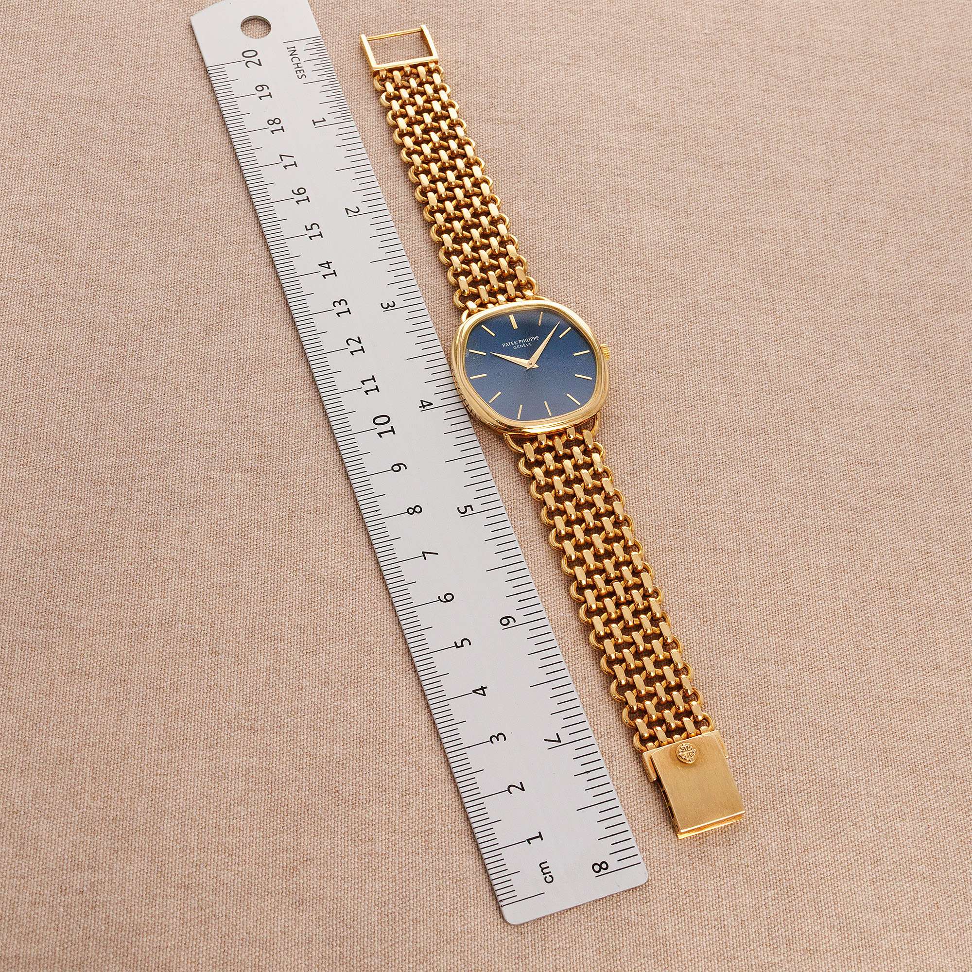 Patek Philippe Yellow Gold Vintage Automatic Watch Ref. 3861/02 with Papers