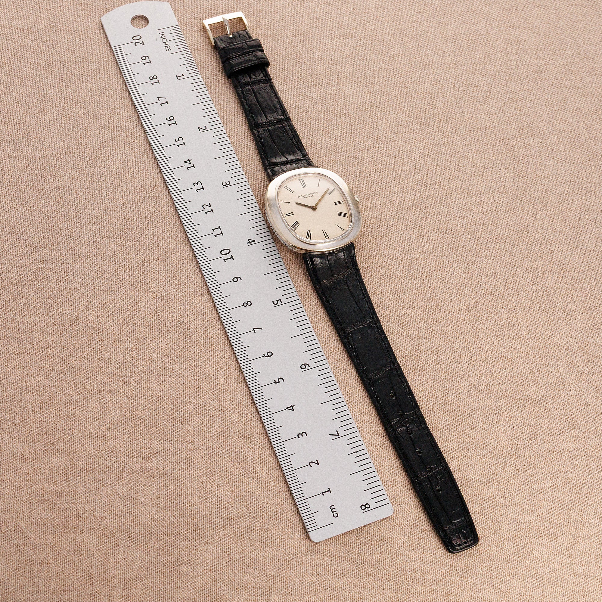 Patek Philippe - Patek Philippe White Gold Ellipse Watch Ref. 3589 - The Keystone Watches