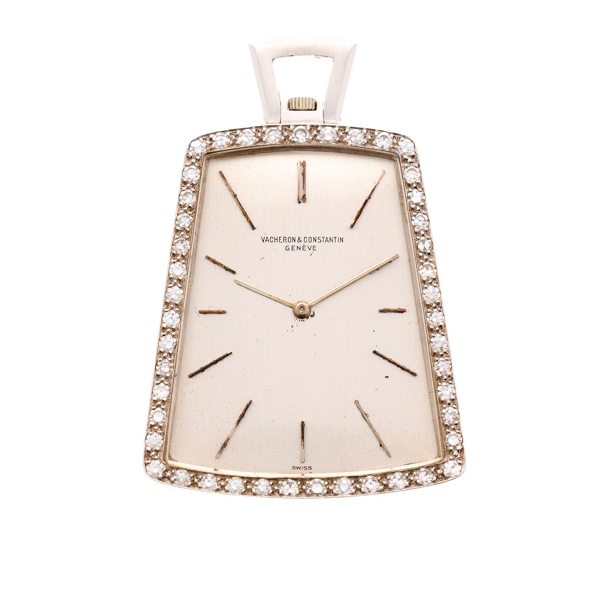 Vacheron Constantin White Gold Pocket Watch