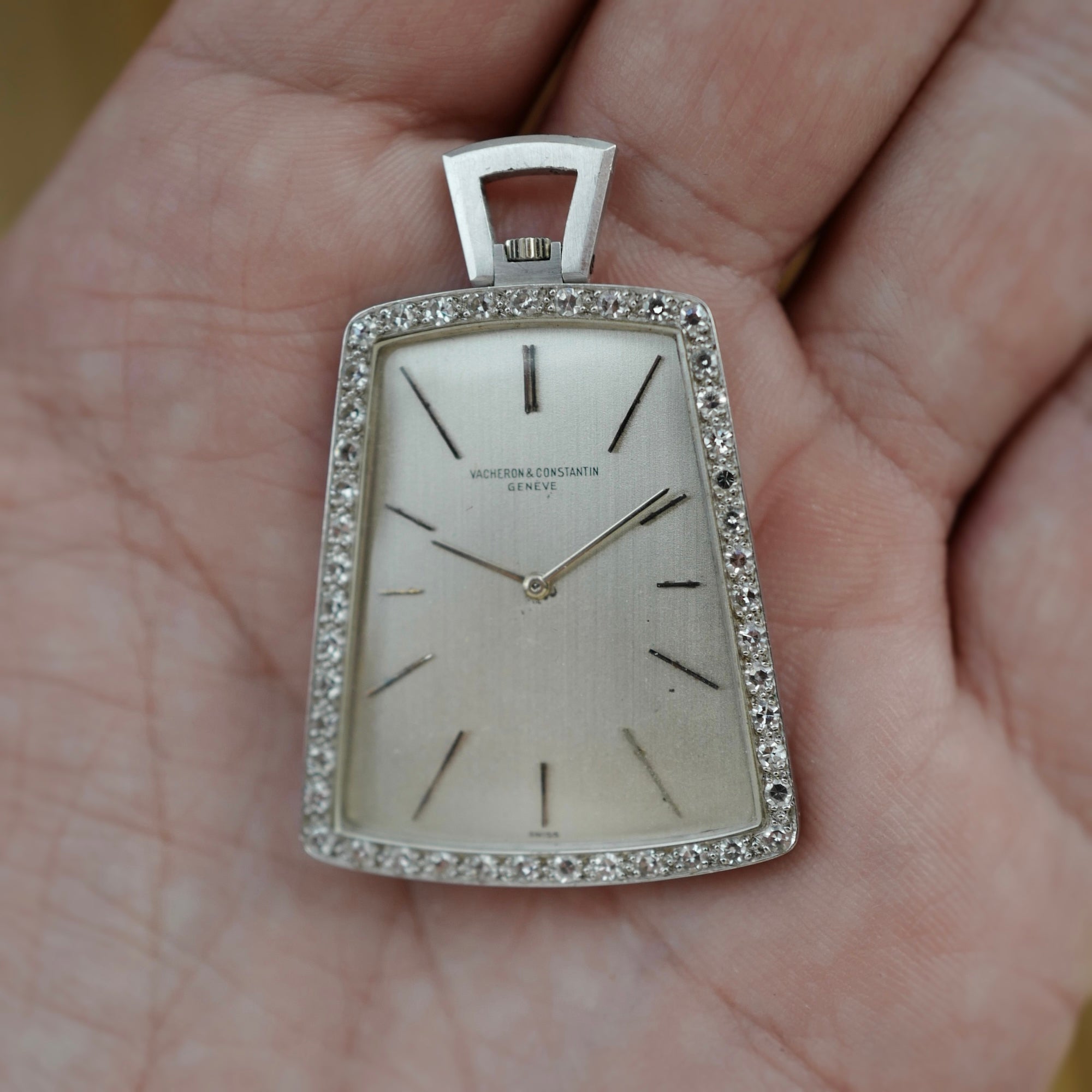 Vacheron Constantin White Gold Pocket Watch