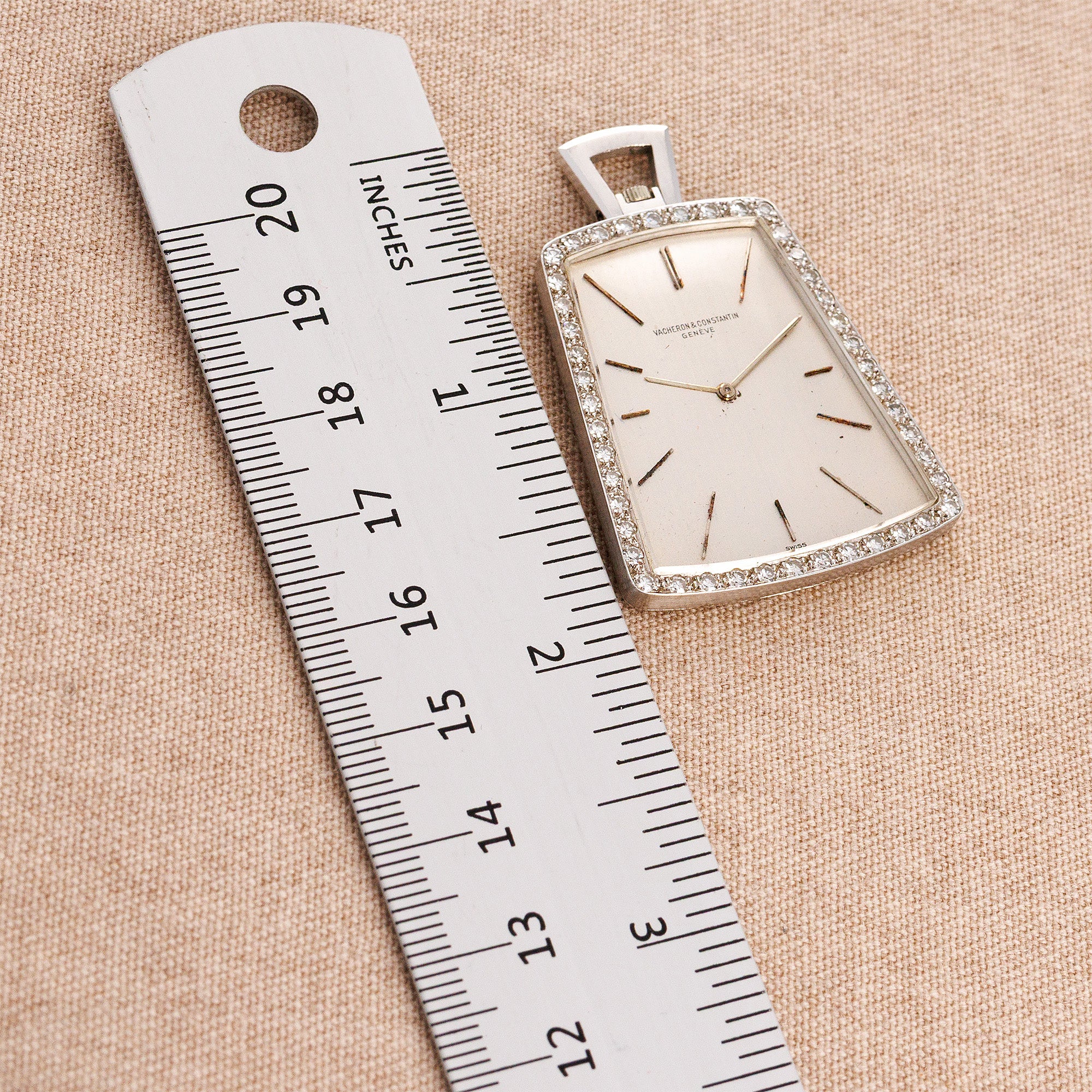 Vacheron Constantin White Gold Pocket Watch