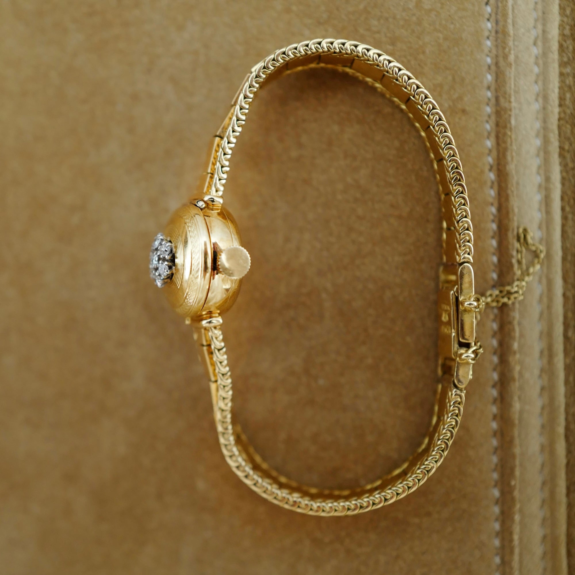 Rolex Yellow Gold Diamond Cover Watch