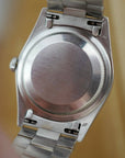 Rolex Platinum Day Date Ref. 18206 with Punched Warranty Paper