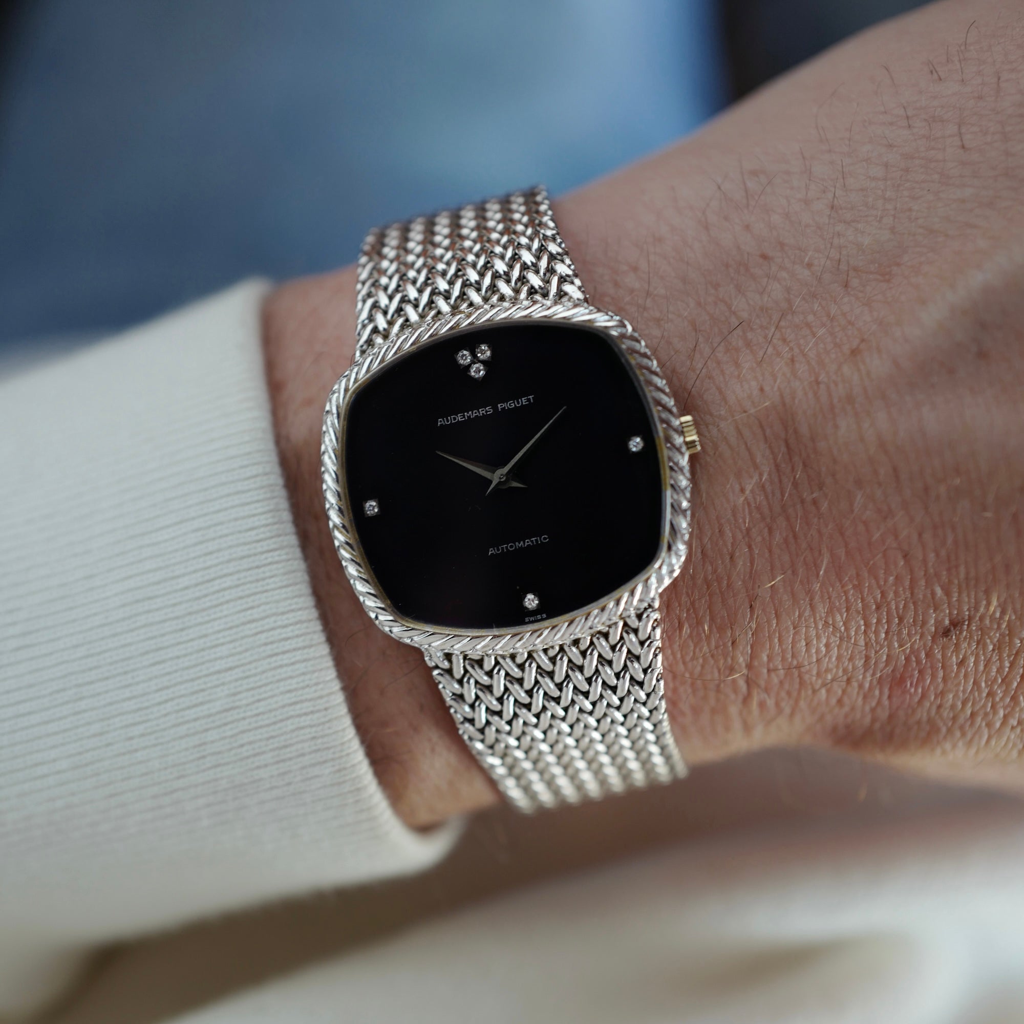 Audemars Piguet - Audemars Piguet White Gold Bracelet Watch - The Keystone Watches