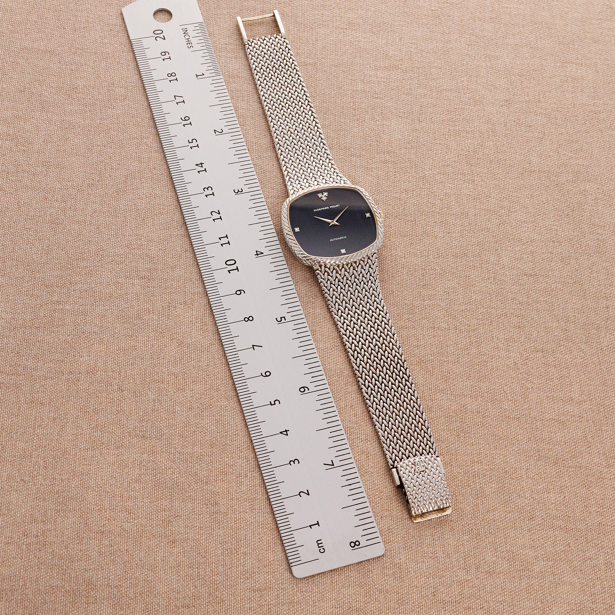 Audemars Piguet White Gold Bracelet Watch