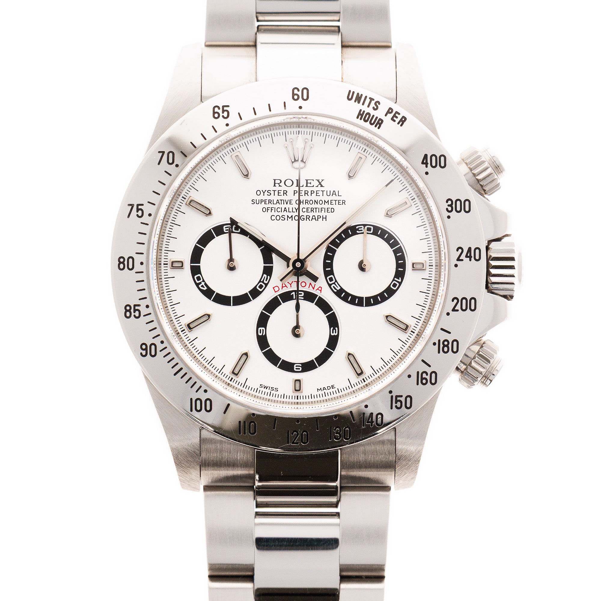 Rolex - Rolex Steel Daytona 16520 Zenith White in Outstanding Original Condition - The Keystone Watches