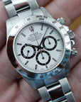 Rolex - Rolex Steel Daytona 16520 Zenith White in Outstanding Original Condition - The Keystone Watches