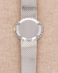 Patek White Gold Vintage Ellipse with Original Diamonds Ref. 4177