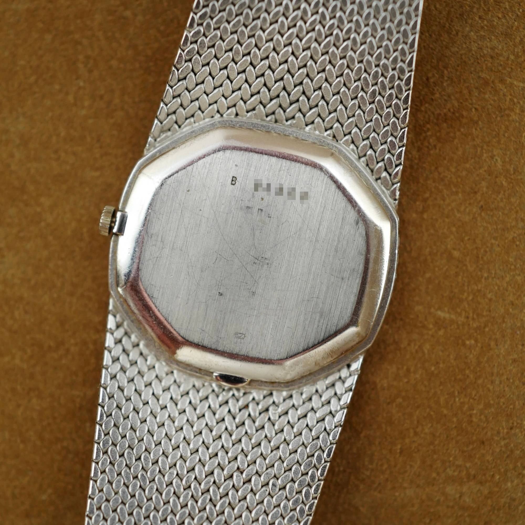 Audemars Piguet White Gold Vintage Oval Watch