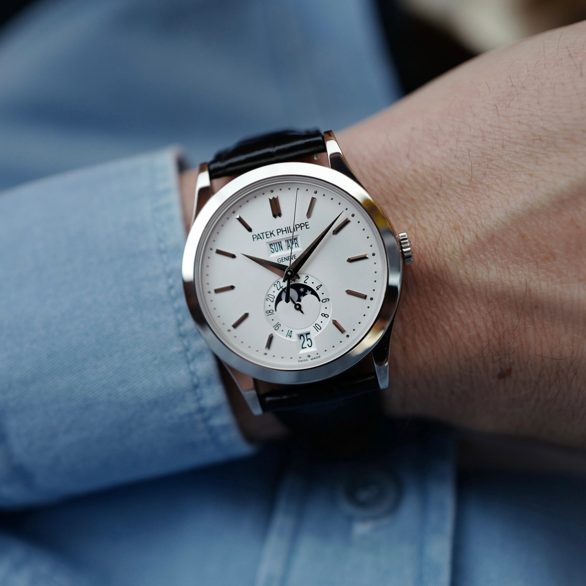 Patek Philippe - Patek Philippe White Gold Annual Calendar Ref. 5396 - The Keystone Watches