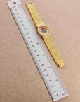 Piaget Yellow Gold Round Watch Ref. 8826 with Opal and Diamond Dial